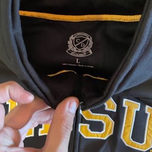 LBSU Black Zip Up Jacket. CSULB, Long Beach state m. Size: L . Men’s